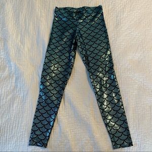 BlackMilk Leggings - Mermaid Print